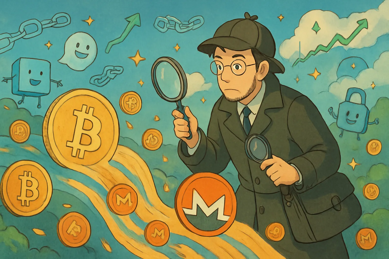 オンチェーン刑事が警告：3億3000万ドルのビットコインが盗まれてモネロに洗浄された疑いがあり、XMRは一時50％上昇した